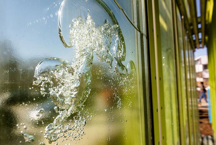 HANNO Materialien bei weltweit erstem Haus mit Bioreaktionsfassade