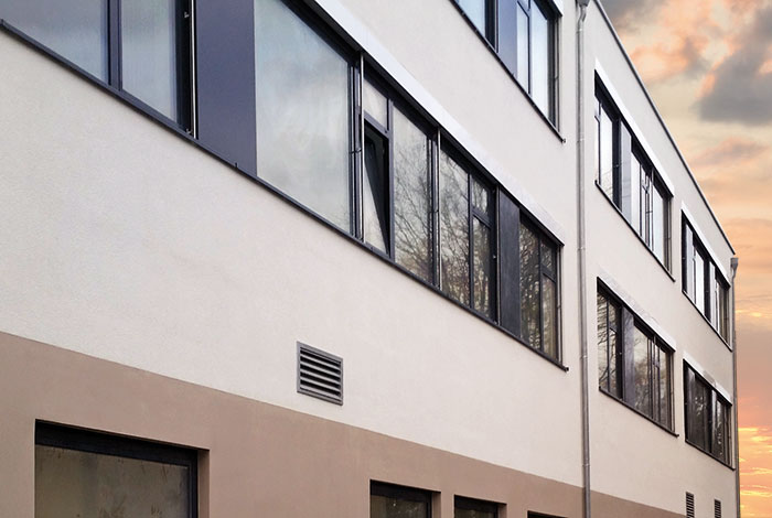 Einsatz des Hanno-Vorwandmontagesystems in Bonn