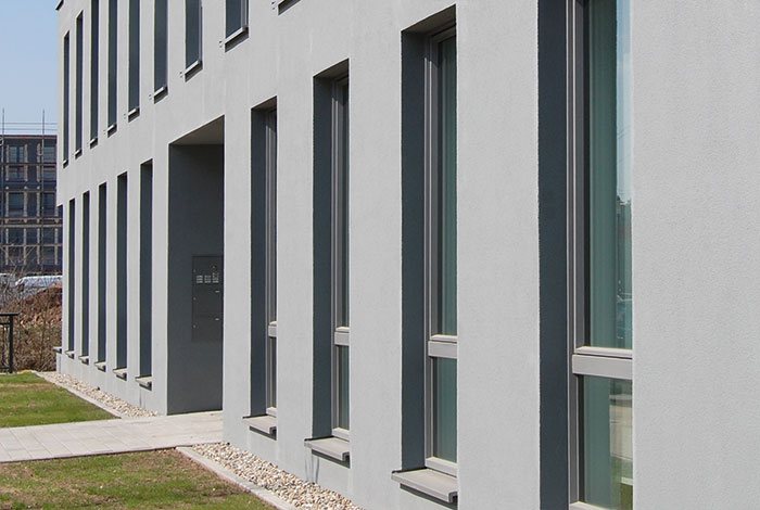 Bürogebäude mit Passivhaus-Technologien in Saarbücken mit dem Hanno®-3E-Fugenabdichtungssystem abgedichtet