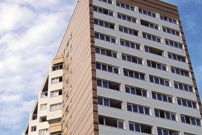 Wohnkomplex Eckernförderstraße wurde unter anderem mit dem Hanno®-Folienband DUO Easy 240 modernisiert